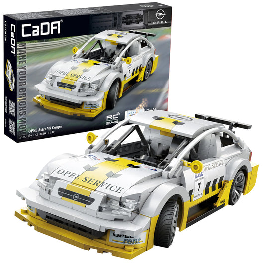 CaDA Opel Astra V8 Coupe Brick Model Age 6+ 330pcs 51081W