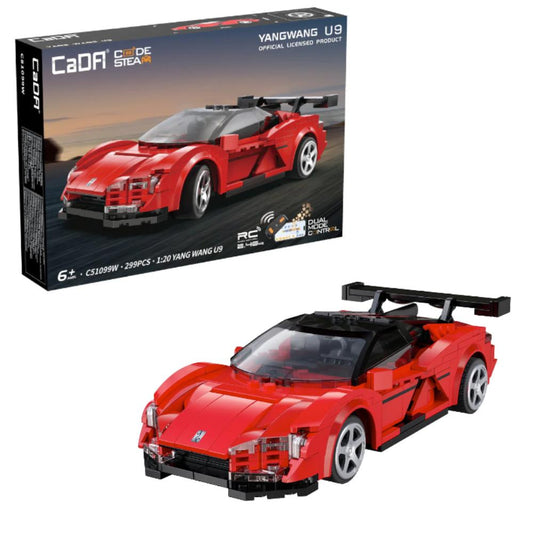 CaDa BYD Yangwang U9 Electric Super Coupé 1:20 Brick Model 299pcs C51099W