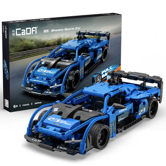 CaDA Shadow Sports Car 1:18 Pull Back Brick Model Age 6+ 380pcs 52023W