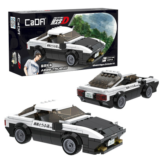 CaDA Initial D: Toyota AE86 Trueno 1:24 Brick Model 280pcs 55014W