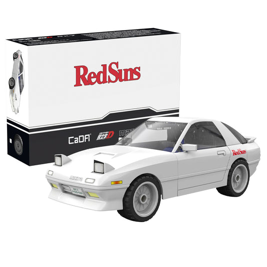 CaDA Mazda RX-7 FC3S Initial D 1:35 Brick Model Age 8+ 66pcs 55016W