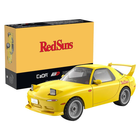 CaDA Mazda RX-7 FD3S Initial D 1:35 Brick Model Age 8+ 66pcs 55017W