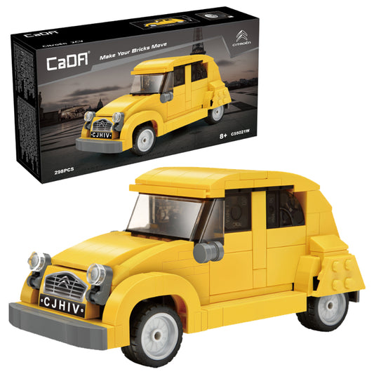 CaDA Citroen 2CV 1:24 Brick Model 298pcs 55021W