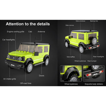 CaDA Suzuki Jimny Car 1:24 Brick Model 192pcs 55023W