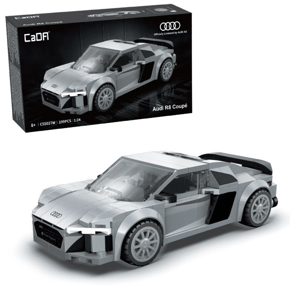 CaDA C55027W Audi R8 Coupe 1:24 Brick Model 199pcs