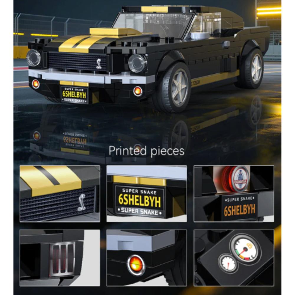 CaDa Ford Shelby Mustang GT 350H 1:24 Brick Model 285pcs C55034W