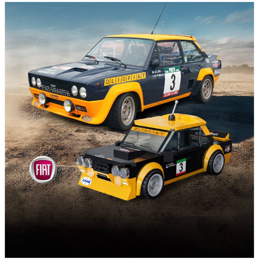 CaDA Fiat 131 Abarth 1:24 Brick Model 254pcs C55035W