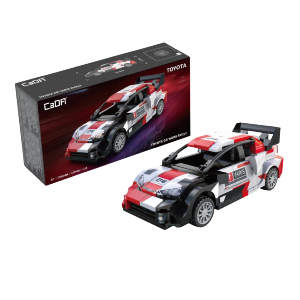 CaDA C55039W Toyota GR YARIS Rally 1 Car 1: Brick Models 317pcs