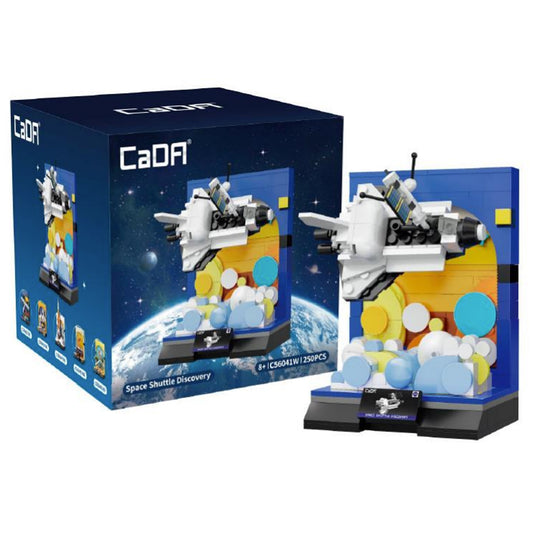 CaDA Space Shuttle Discovery NASA 250pc Brick Model Age 8+ C56041W