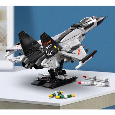 CaDA Fighter Jet Brick Model 1000pcs C56027