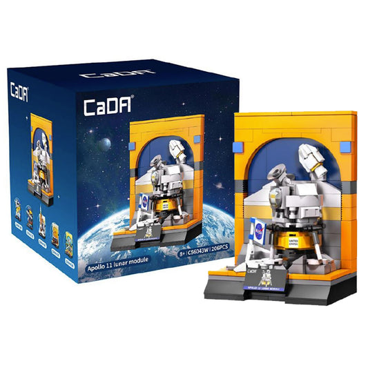 CaDA Apollo 11 Lunar Module 206pc Brick Model Age 8+ C56043W