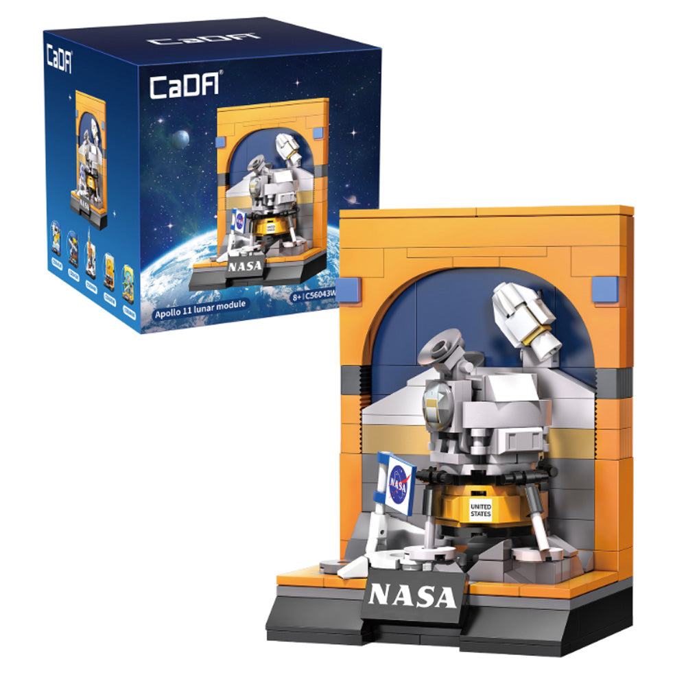 CaDA Apollo 11 Lunar Module 206pc Brick Model Age 8+ C56043W
