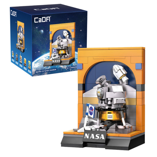 CaDA Apollo 11 Lunar Module 206pc Brick Model Age 8+ C56043W