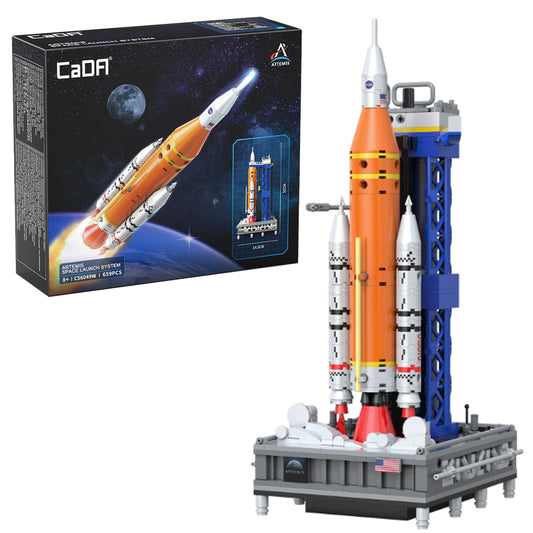 CaDA C56049W NASA Artemis SLS Rocket 1:460 Brick Model 659pcs