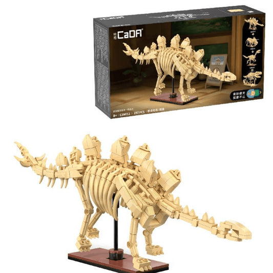 CaDA C59012W Dinosaur Fossils: Stegosaurus Brick Model 297pcs