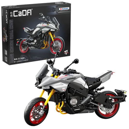 CaDA Suzuki Katana 2022 1104pc 1:6 Brick Model Motorbike Age 8+ C59021W
