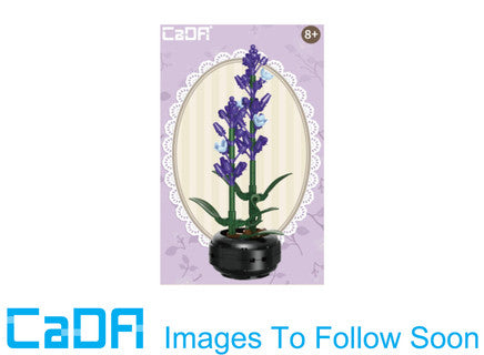 CaDA Lavender Building Block Planter Brick Model 205pcs C59027W