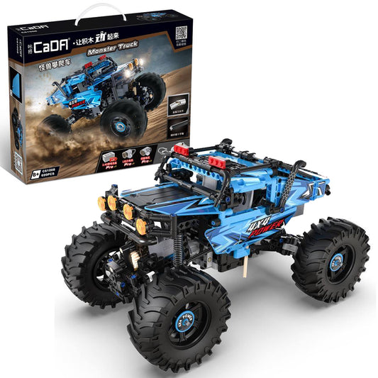 CaDA Monster Truck Climbing Car RC Brick Model Age 8+ 699pcs 61008W