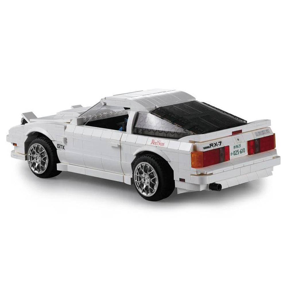 CaDA Mazda RX-7 FC3S Initial D 1:12 Brick Model Age 8+ 1552pcs 61022W