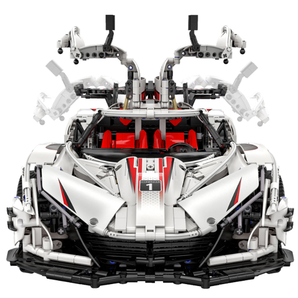 CaDA Helios V12 Hypercar 1:8 Brick Model 4449pcs 61053W