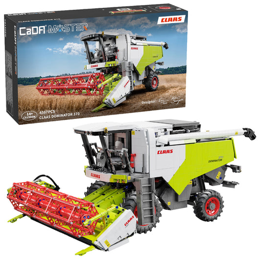 CaDA C61508W Claas Dominator 370 Combine Harvestor 1:17 Brick Model 4567pcs