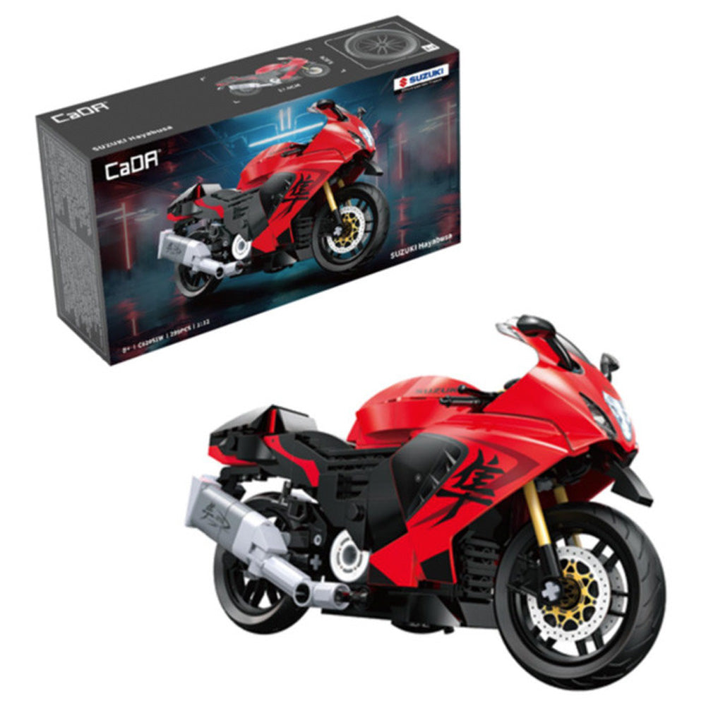 CaDA Suzuki Hayabusa Motorbike 1:12 Brick Model 299pcs C62051W