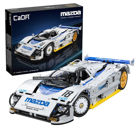 CaDA Mazda 787B (#18) 1991 1:10 Brick Model Age 8+ 1797pcs C63007W
