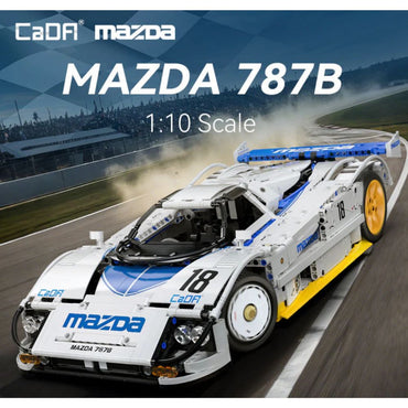 CaDA Mazda 787B (#18) 1991 1:10 Brick Model Age 8+ 1797pcs C63007W