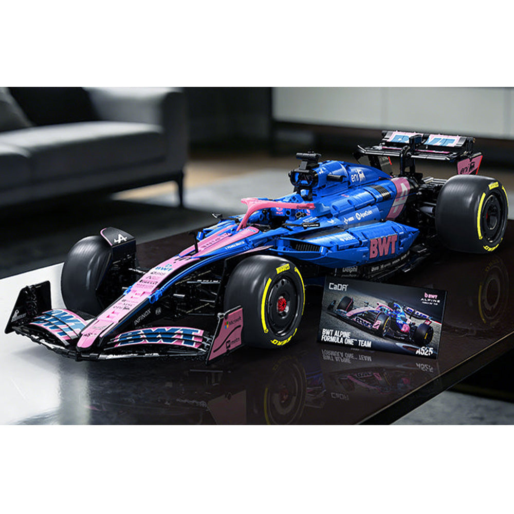 CaDA BWT Alpine F1 Team A525 Car 1:8 Brick Model 2173pcs C64012W