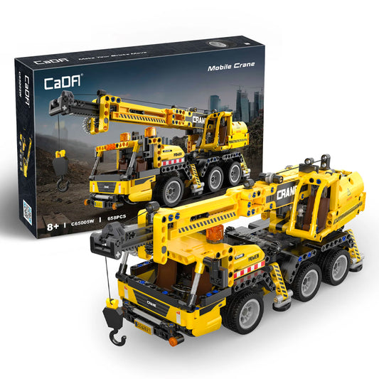 CaDA Mobile Crane 658pc Brick Model Age 8+ C65005W