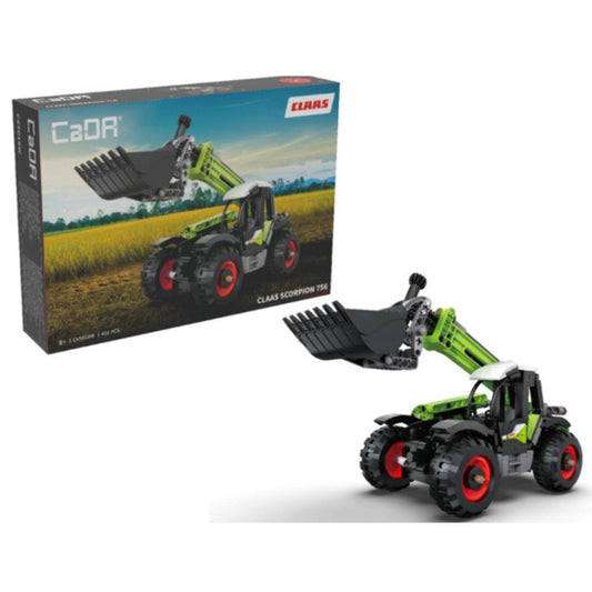 CaDA CLAAS Scorpion 756 Farm Telehandler Brick Model 401pcs C65016W