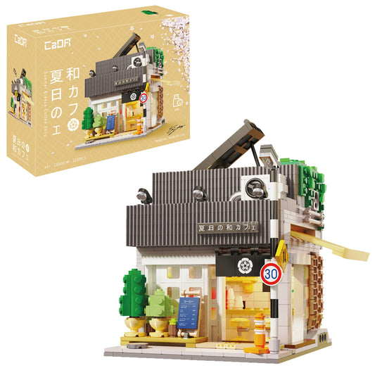 CaDA Summer Breeeze Coffee Shop Building Brick Model 1116pcs 66007W
