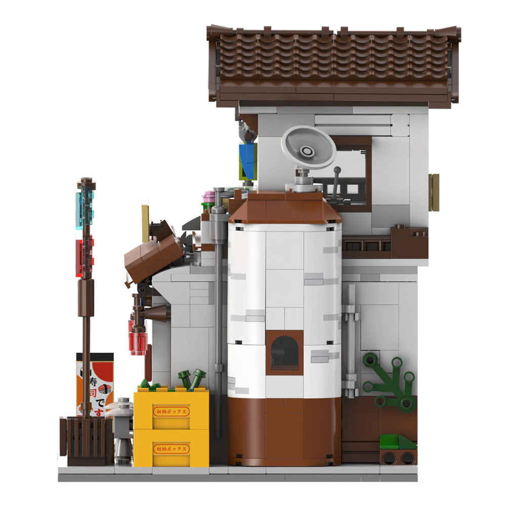 CaDA Japanese Style Canteen Brick Model Building 861pcs C66014