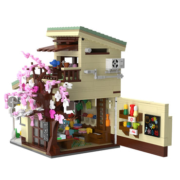CaDA Kitty`s Grocery Store Brick Model Building 921pcs C66015