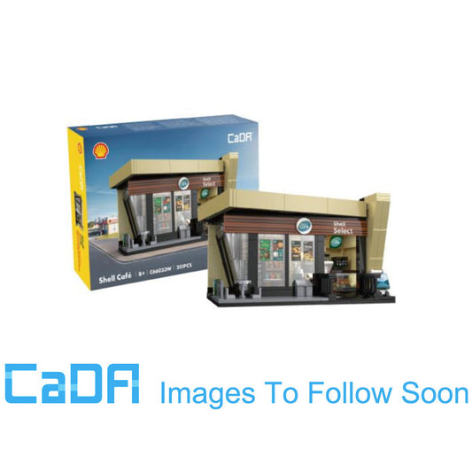 CaDA Shell Select Cafe Coffee Shop Brick Model 351pcs C66033W