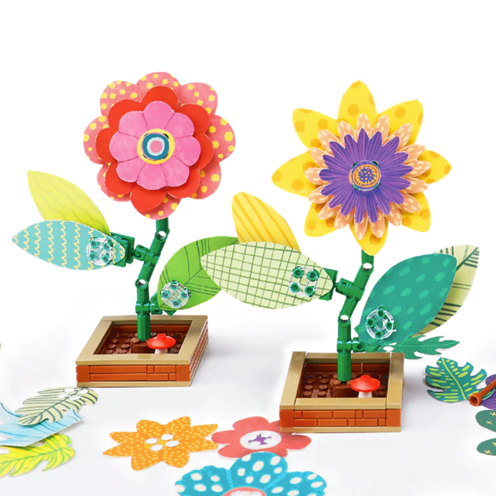 CaDA Flower Garden Set Brick Model Set C71022W Age 6+ 230pcs