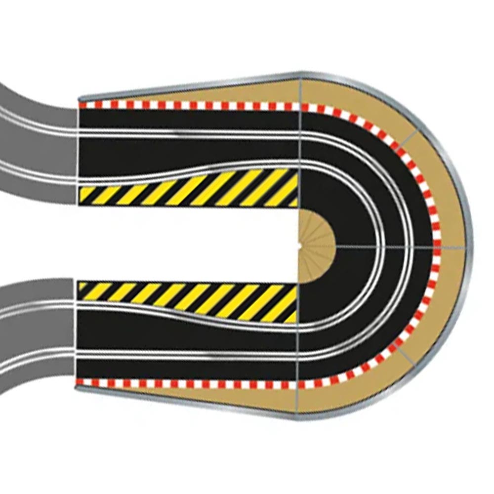 Scalextric C8195 Scalextric Hairpin Curve Track Accessory Pack
