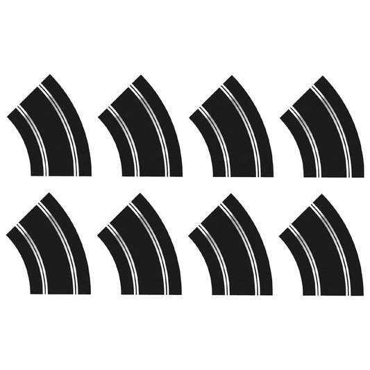 Scalextric C8196 Scalextric R2 Curve  C8206 X 8 Track Extension Pack