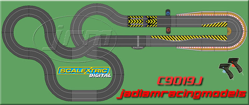 SCALEXTRIC BUNDLE C8514 C8206 Sport Track Extension Kit
