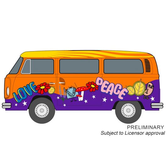 Carrera Evolution 27759 VW Bus T2b "Peace and Love" 1:32 Slot Car