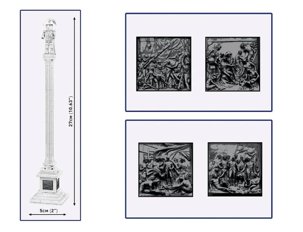 Cobi Nelson's Column Historical Monument Model 20097