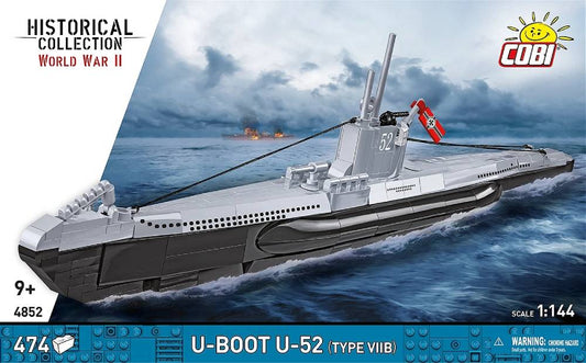Cobi U-Boot U-52 (Type VIIB) Submarine Model 4852
