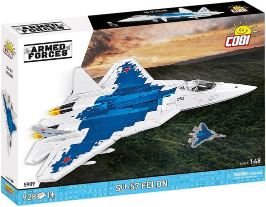 Cobi Su-57 Felon Fifth Generation Fighter Jet Model 5909