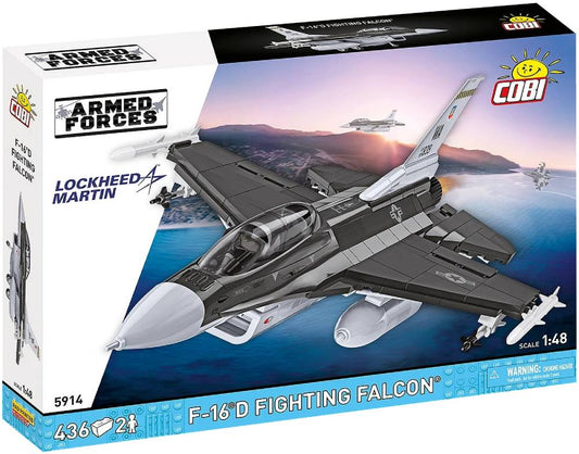 Cobi F-16D Fighting Falcon Two-Seater Fighter Jet Model 5914