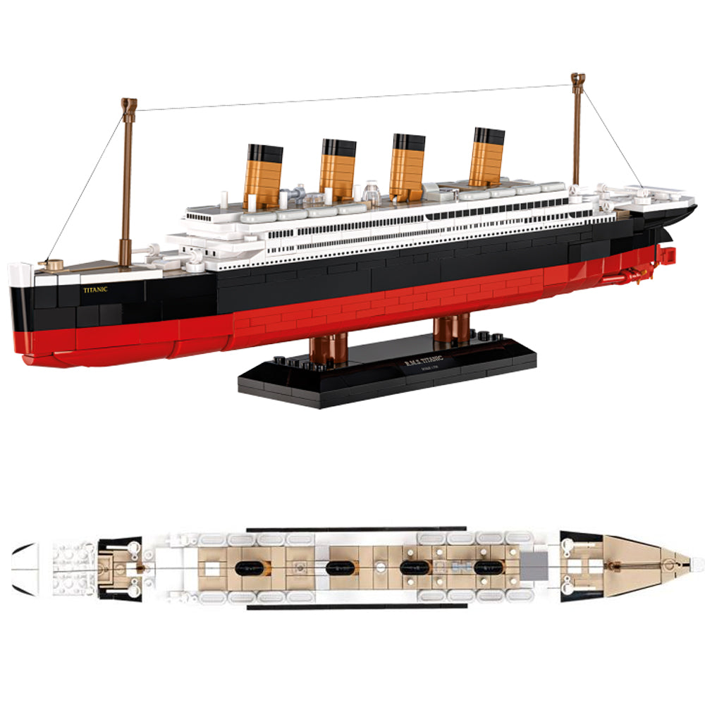 COBI 1680 R.M.S. Titanic Historical Collection 1:700 Brick Model 593pcs