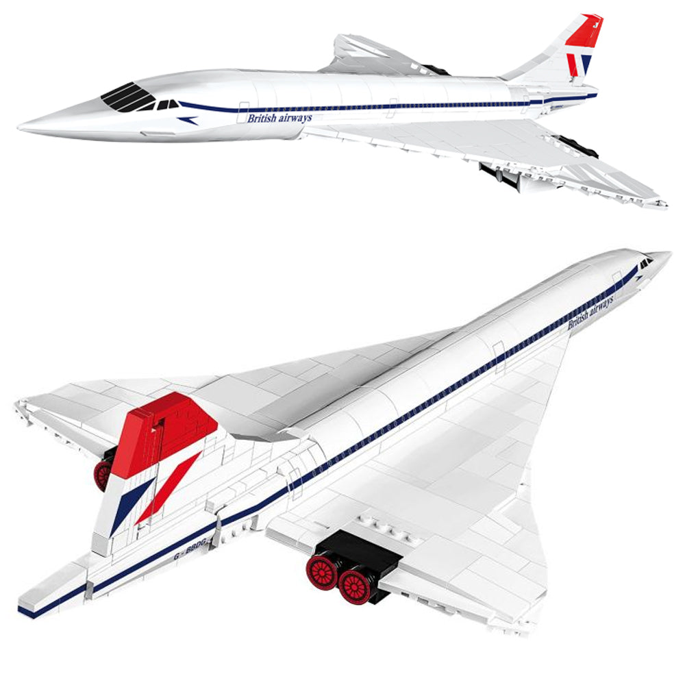 COBI 1917 Historical Collection G-BBDG Concorde 1:95 Construction Kit 450pcs