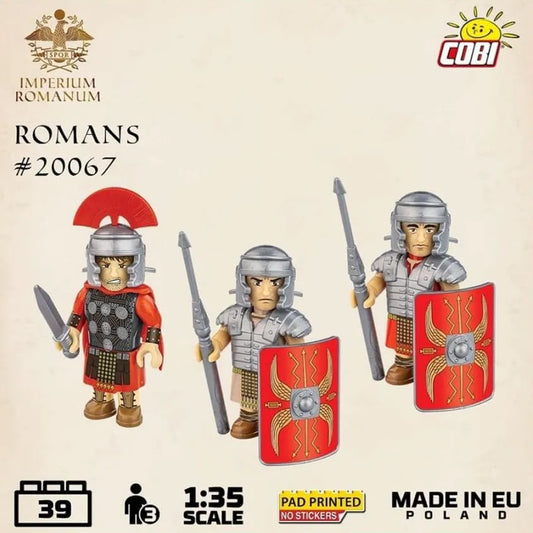 COBI 20067 Roman Empire: Roman Soldiers Figures 1:35 Brick Model