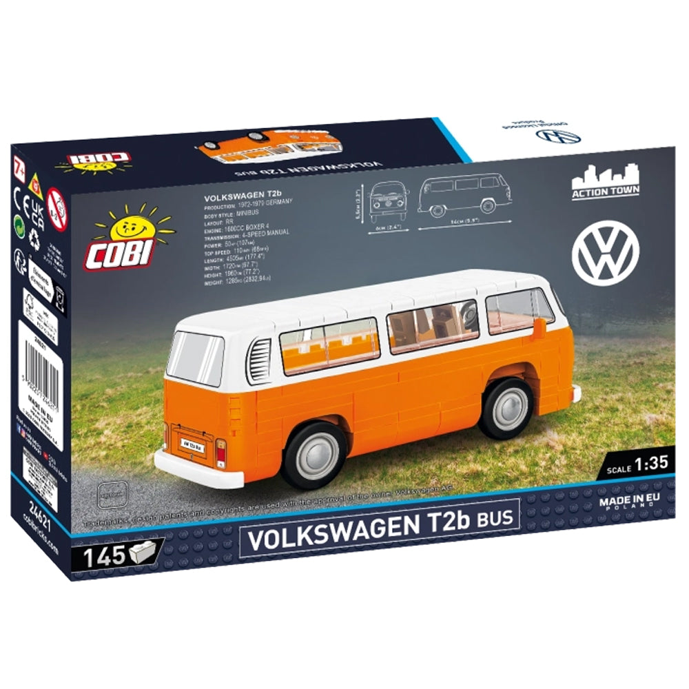 COBI 24621 Volkswagen T2b Bus 1:35 Brick Model 145pcs