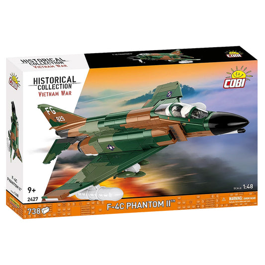 COBI 2427 F-4C Phantom II HC Vietnam War 1:48 738pcs