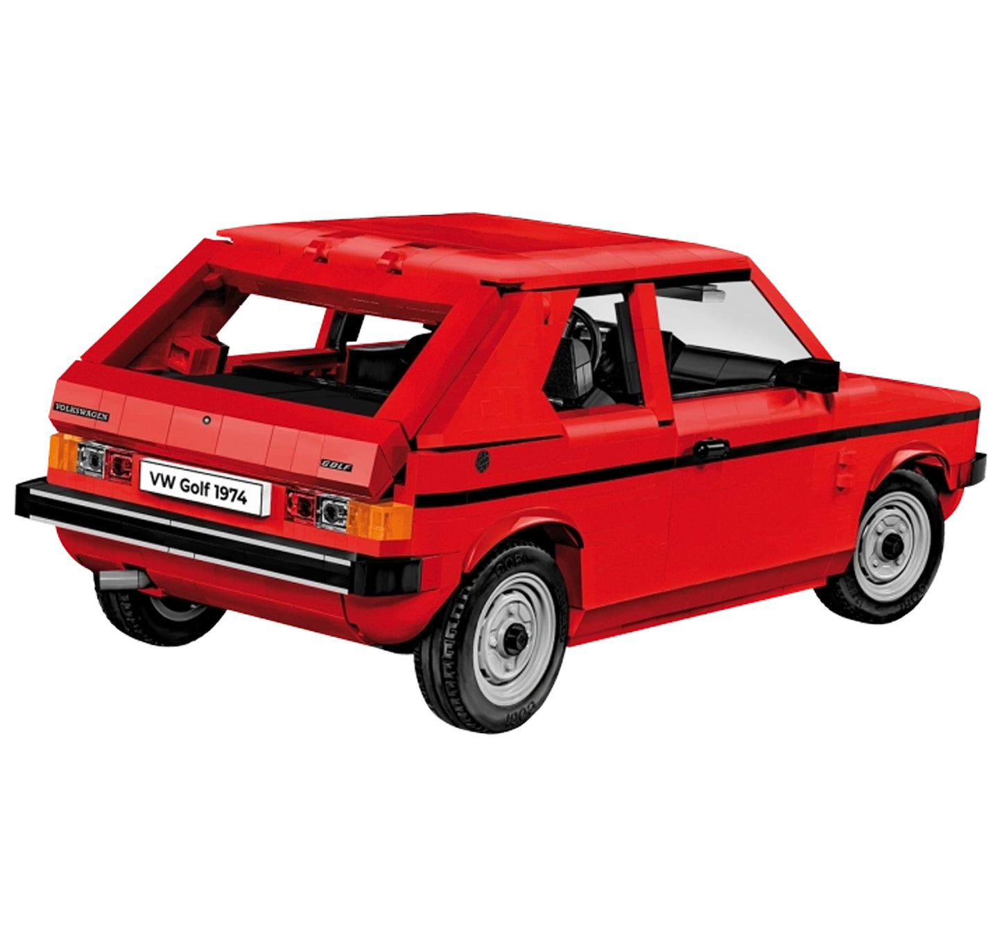 COBI 24359 VW Golf (1974-1983) 1:12 Brick Model 1533pcs
